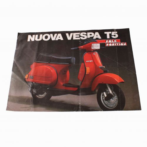 Depliant Vespa T5