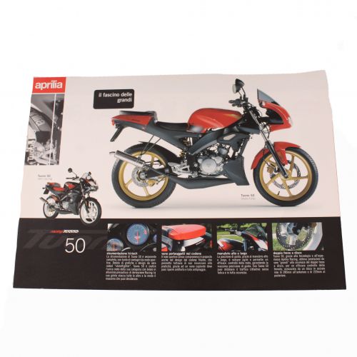 Depliant Aprilia Tuono 50