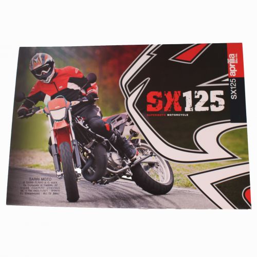 Depliant Aprilia SX 125