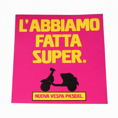 Depliant Vespa PK 50 XL