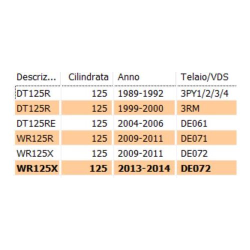 Pompa freno posteriore Yamaha DT WR...