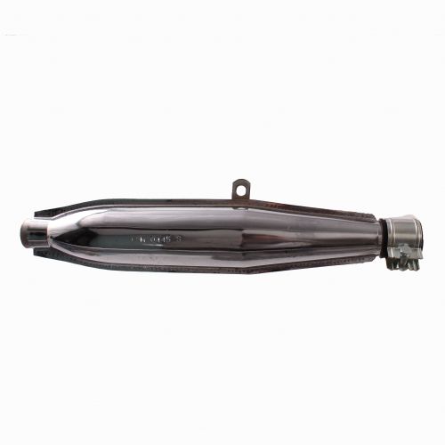 Marmitta cromata da 28 ciclomotori epoca