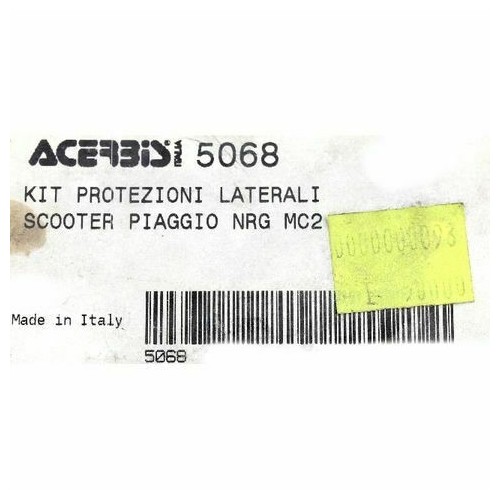 Serie protezioni laterali Piaggio NRG...