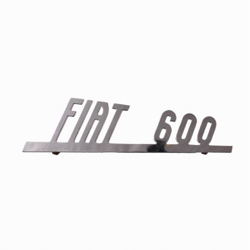 Scritta Emblema Targhetta Fiat 600