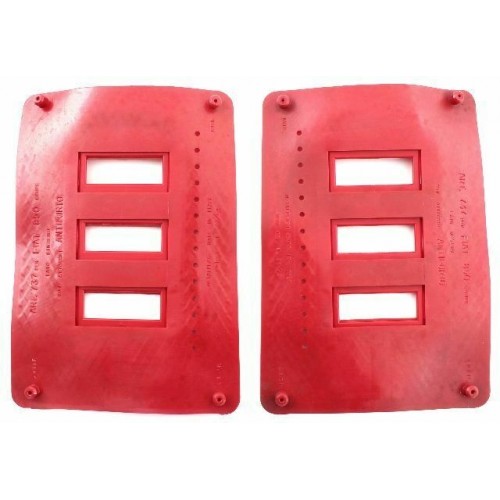 Coppia mascherine copriradiatore Fiat...