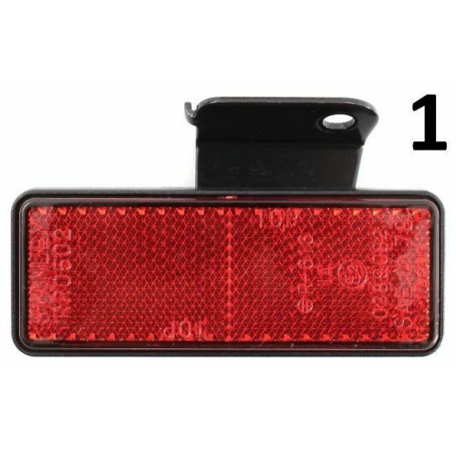 Catadiottro rettangolare rosso Stanley