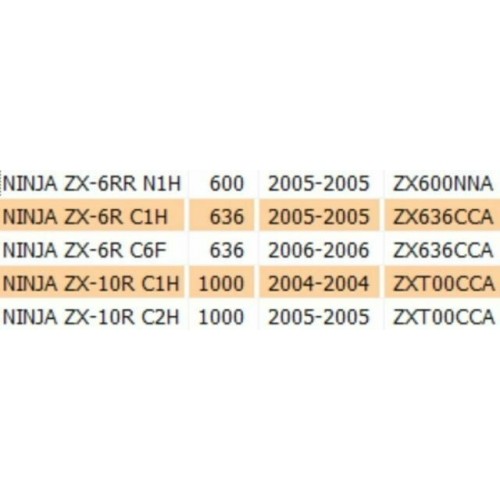 Freccia posteriore sinistra Kawasaki...