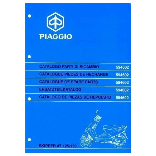 Catalogo ricambi Piaggio Skipper 125...