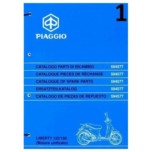 Catalogo ricambi Piaggio Liberty 125...